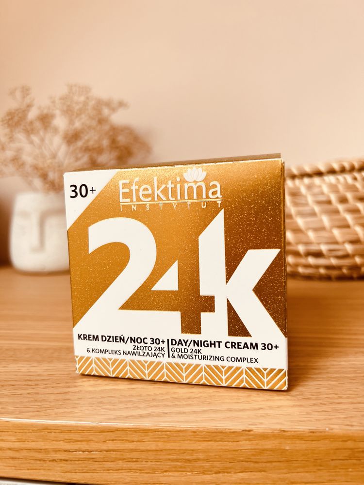 Efektima 24K Gold Krem dzień/noc 30+ złoto kompleks nawilżający