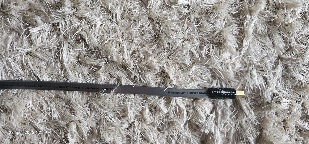 Kabel USB Wireworld Silver Starlight 6  1 m