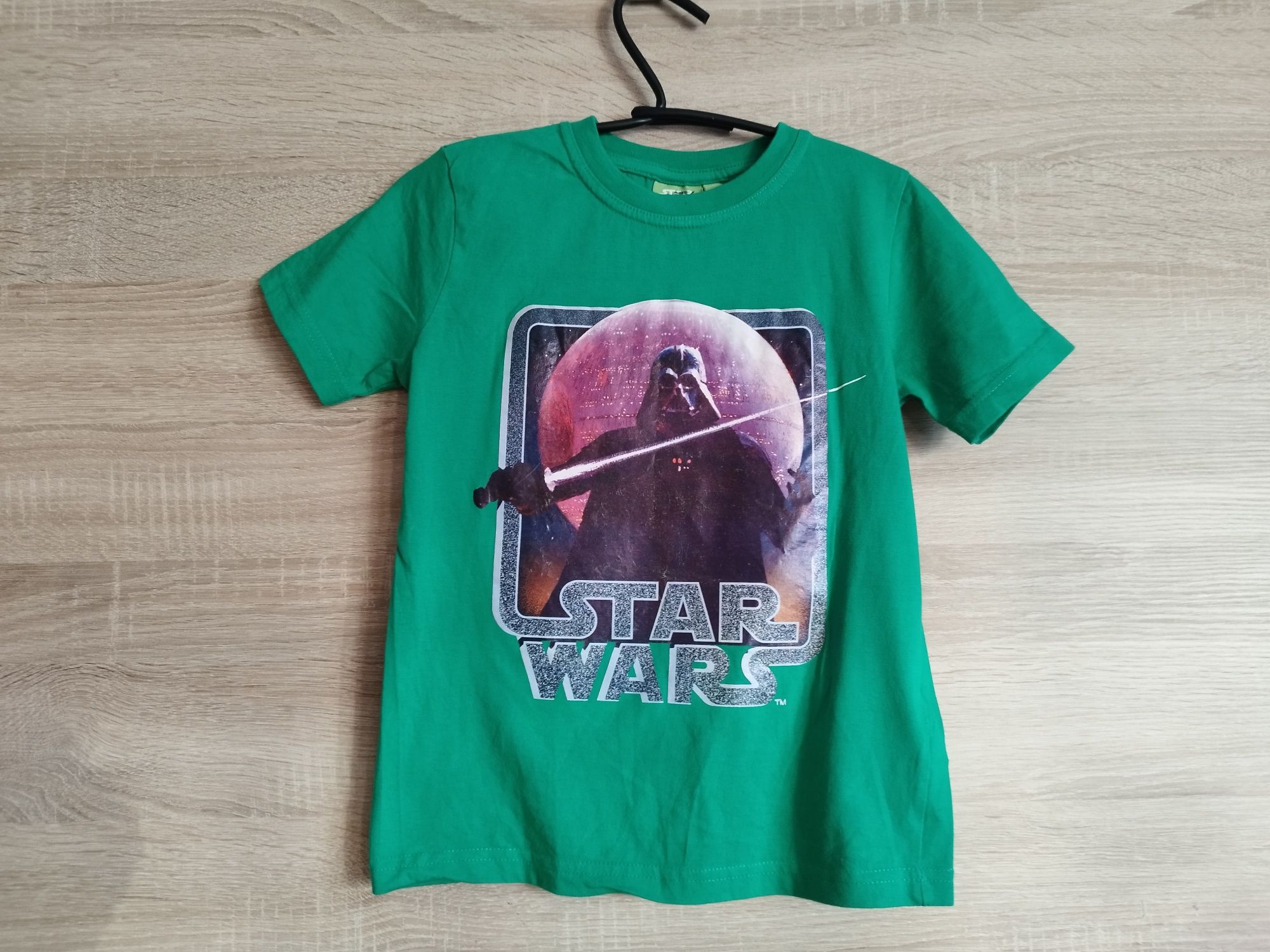 Zielony t-shirt Star Wars 116-128