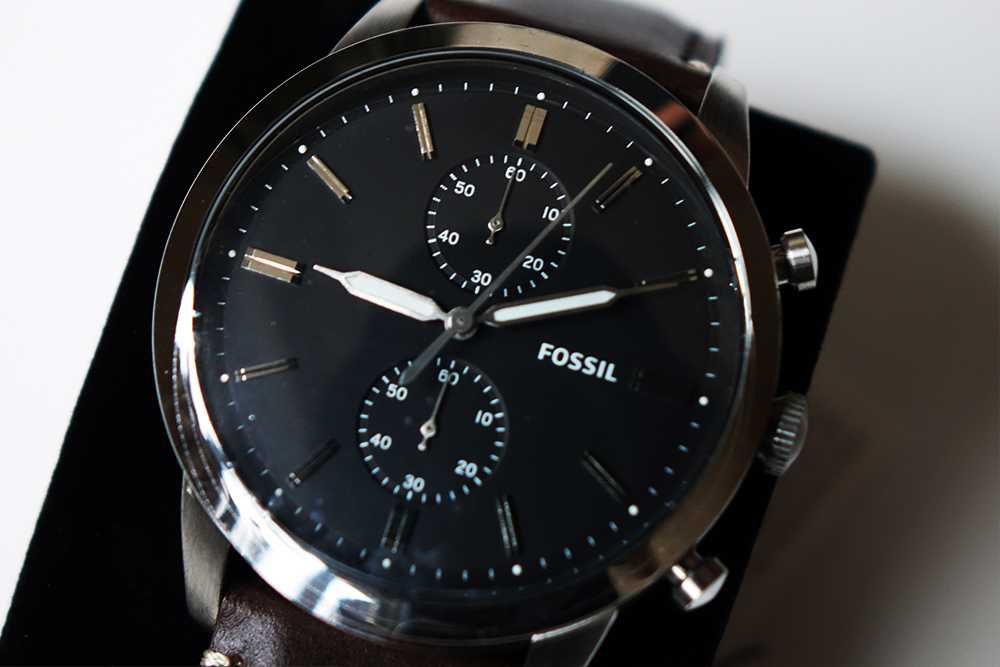 Набір FOSSIL FS5967SET годинник браслет шкіра кожа часы набор комплект