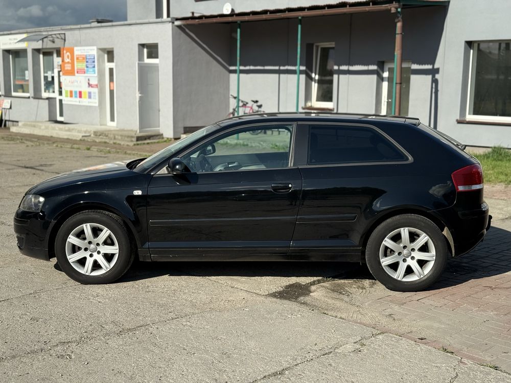Audi A3 8P 1.9 TDI 140KM Sprowadzony ZAREJESTROWANY Klima BOSE Alu HAK