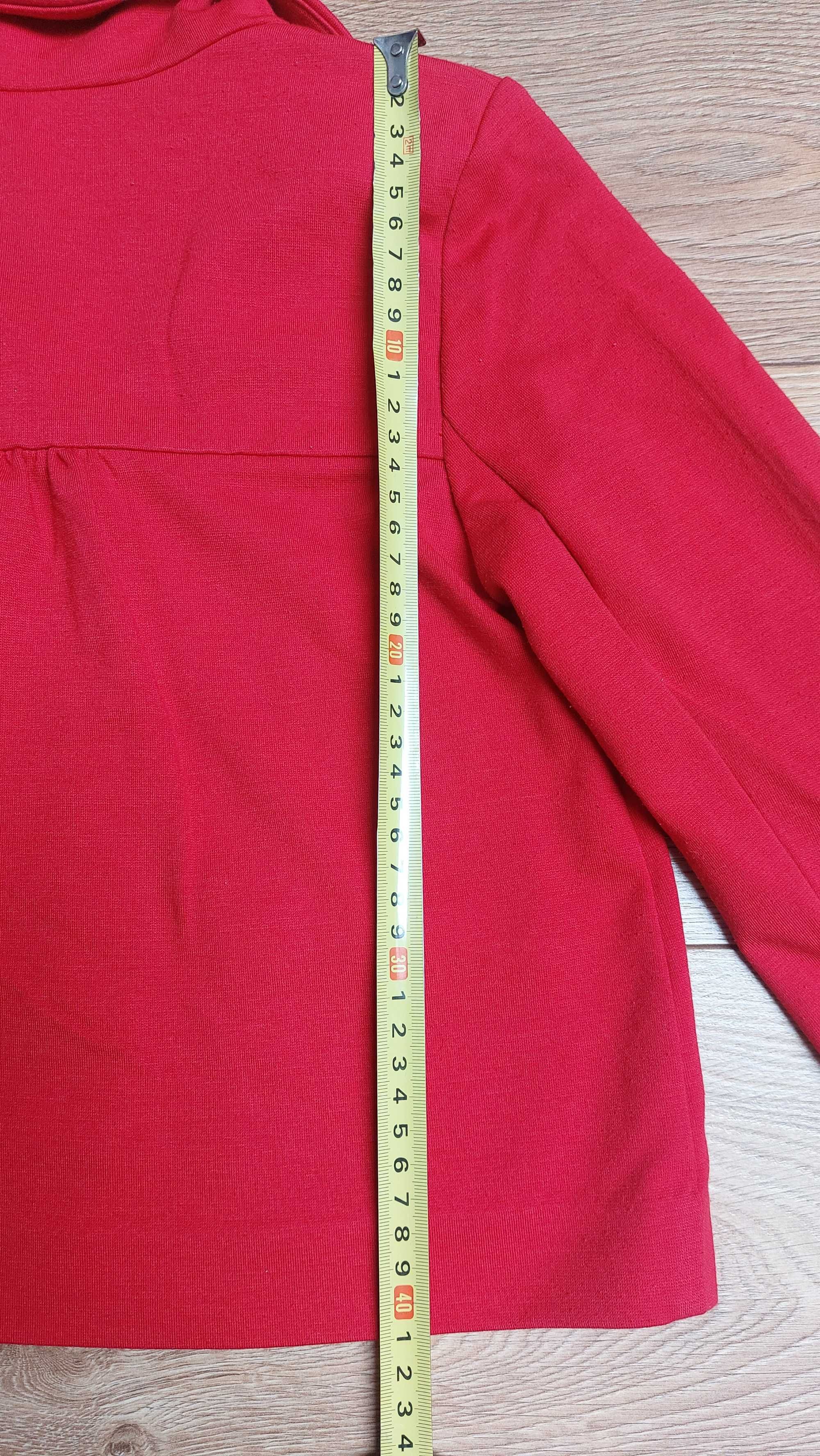 Czerwona marynarka dla dziewczynki H&M 140 9/10 lat