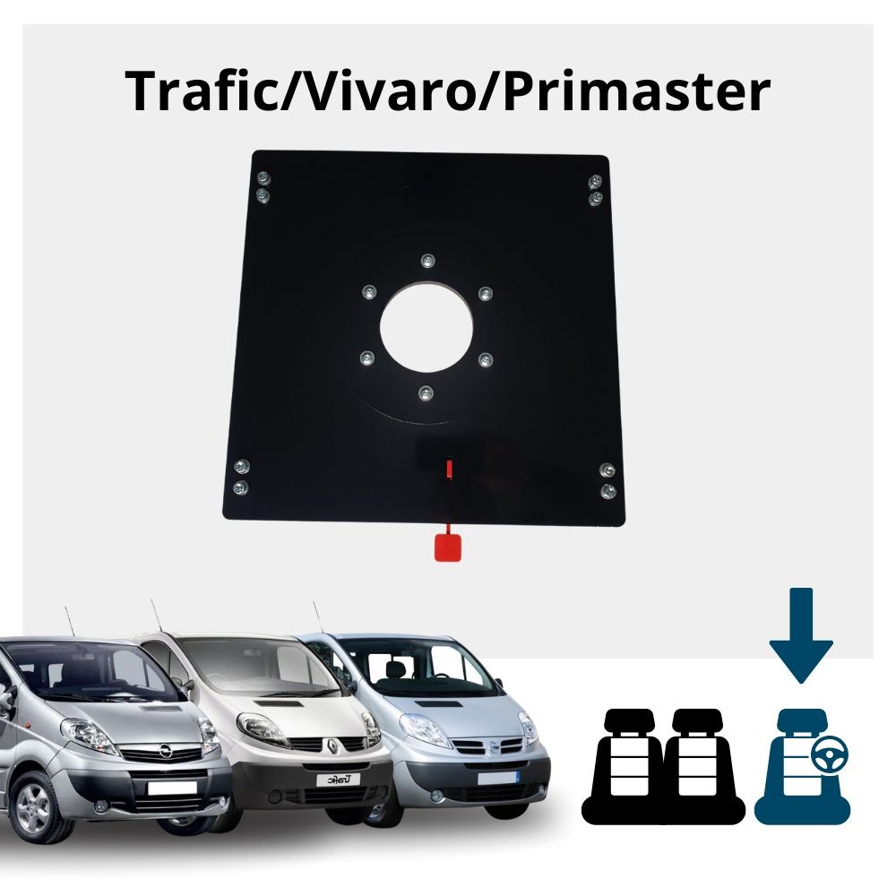 Pojedyncza obrotnica siedzenia Trafic,Vivaro, Primaster
