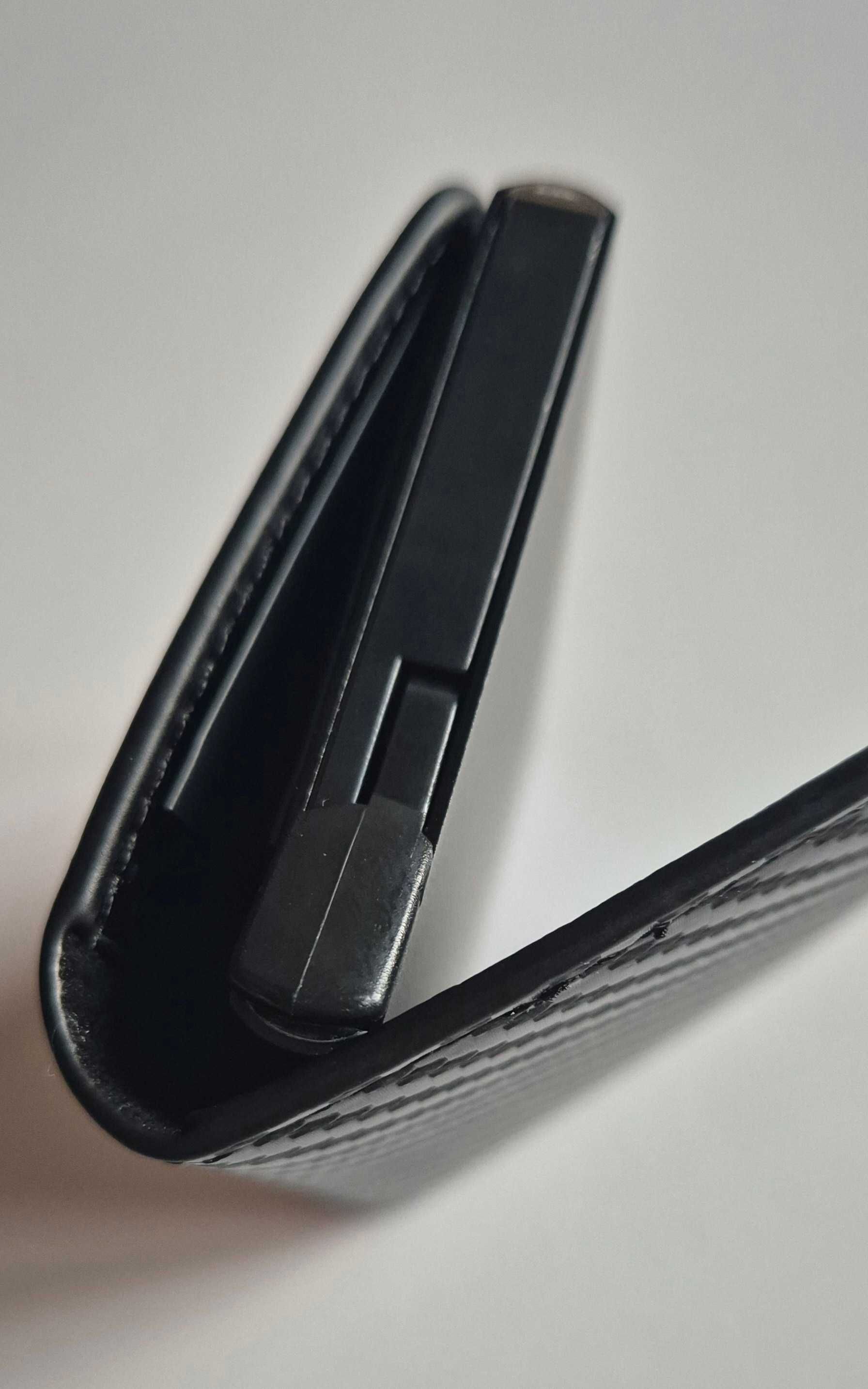 Mini portfel na karty RFID aluminium carbon