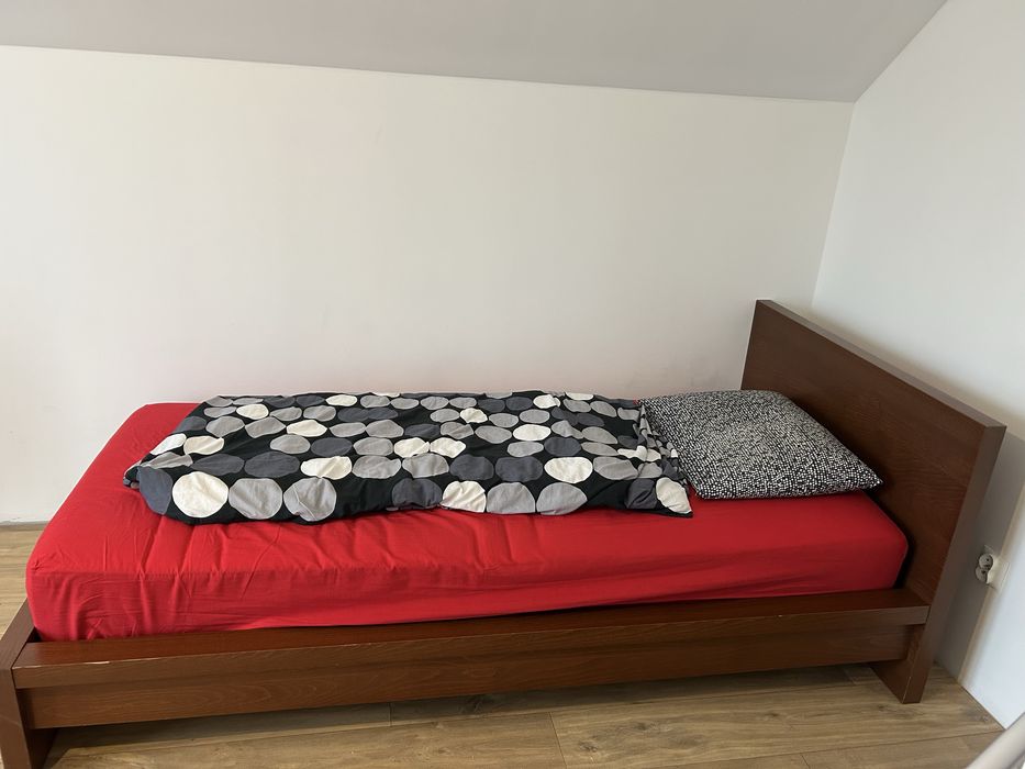 Łóżko Ikea Malm 210x90 z materacem