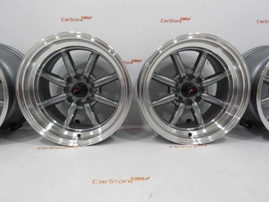 Jantes Japan Racing JR19 15x8 ET0 4x100/108 Gunmetal