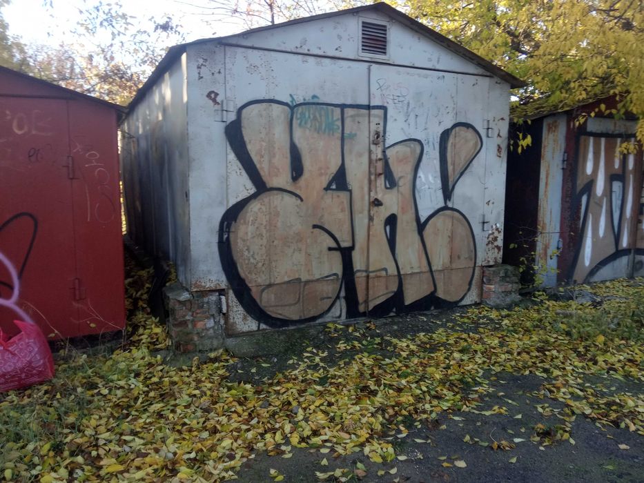 Гараж металевий високий