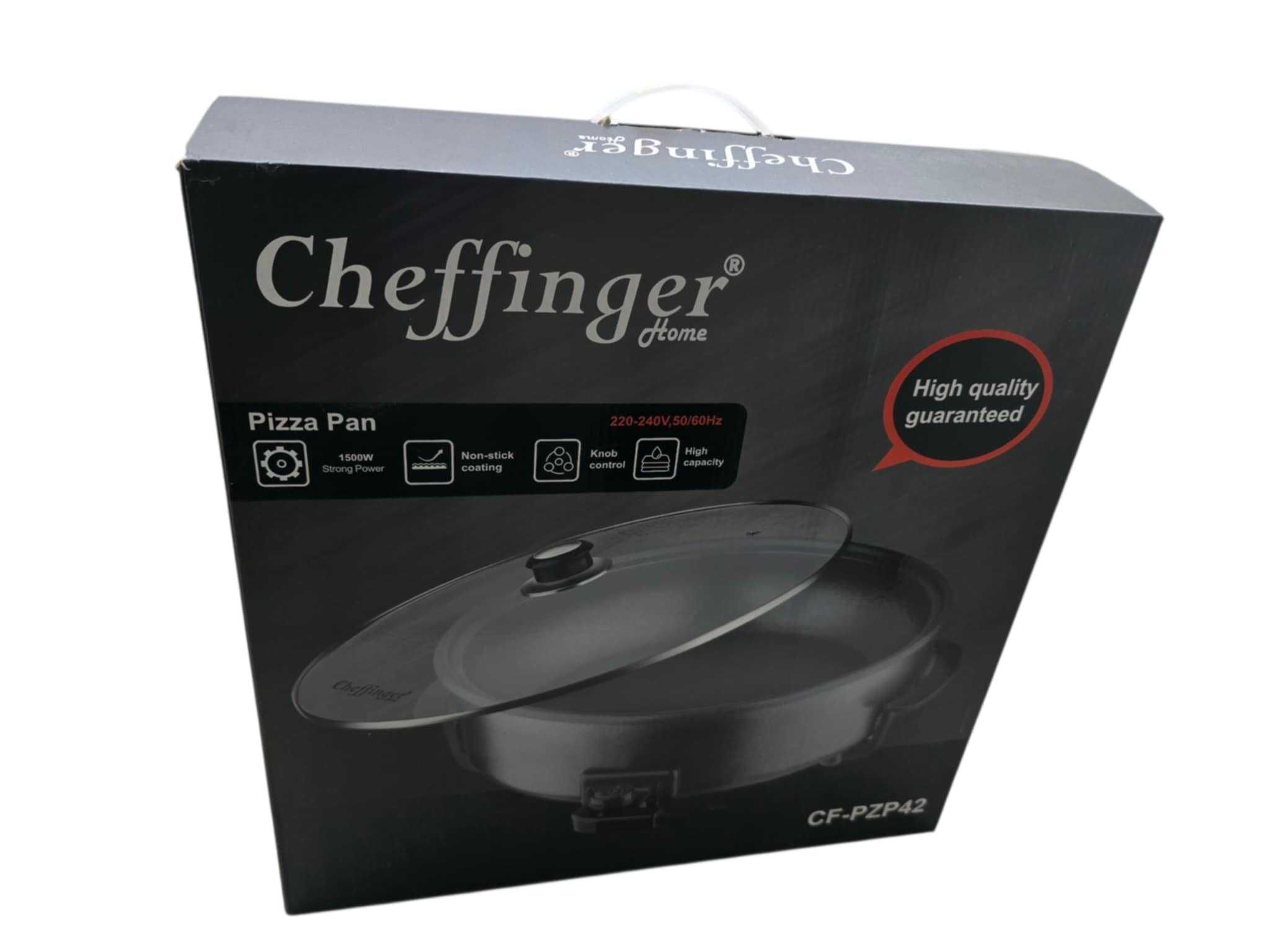 NOWA Patelnia do pizzy multicooker Cheffinger CF-PZP42 6L - ZESTAW