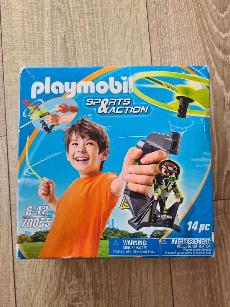 Playmobil Sports Action 70055 Agent Wyrzutnia Nowe