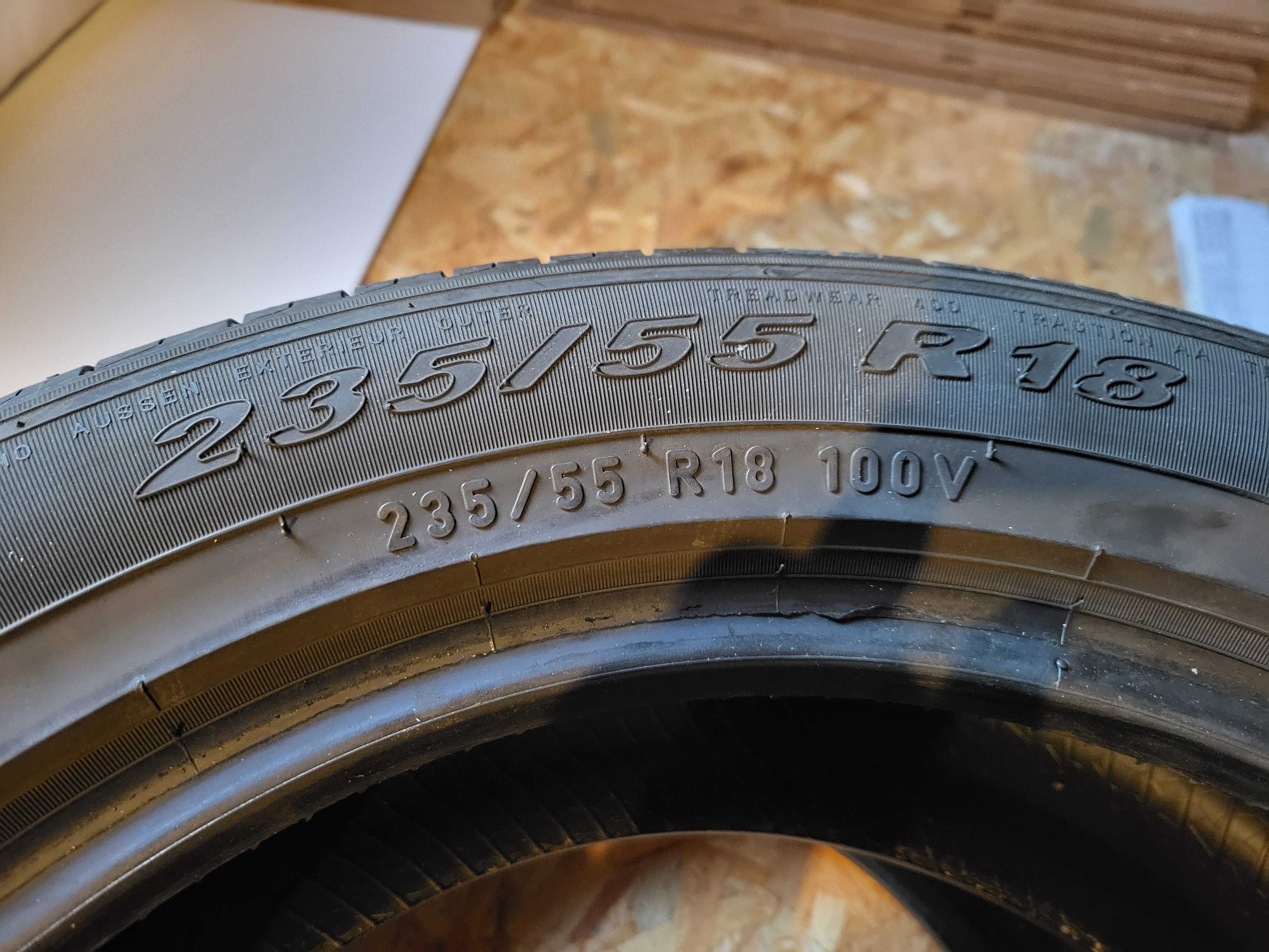 Opony letnie 235/55/R18 Pirelli Scorpion Verde - 2016r / 5.5mm / 4szt.