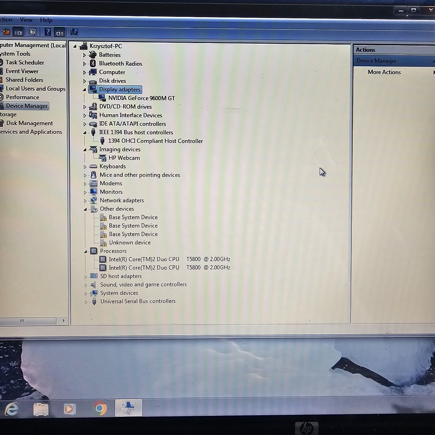 Hp Pavilon DV7 17cali