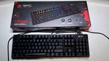 SPC GEAR GK540 KLAWIATURA GAMINGA | Magna Kailh Blue | RGB | Używane