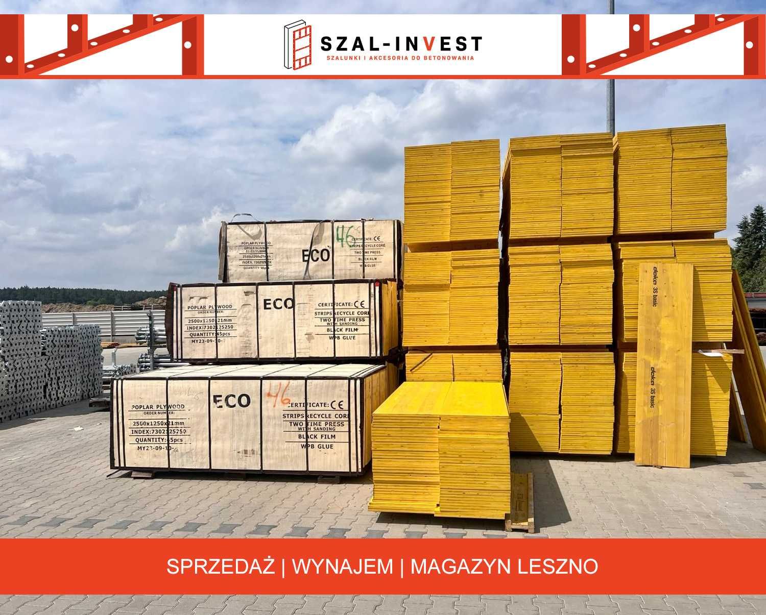 Podpory, Stemple, 3,2m i 3,6m 8KN NOWE Strop Szalunki Dźwigary Głowice