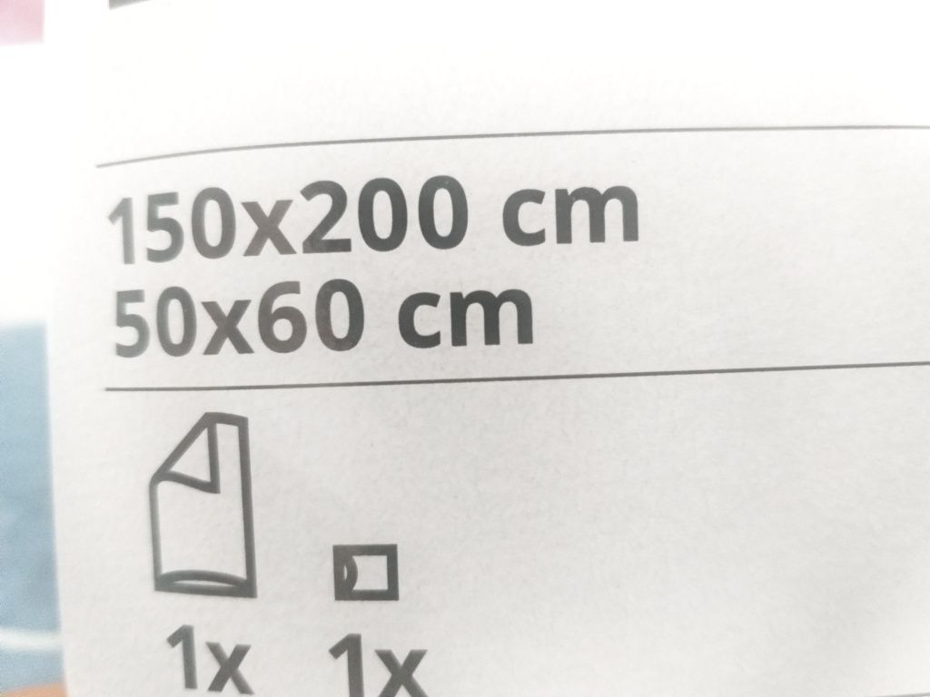 Capa de edredão + almofada IKEA
