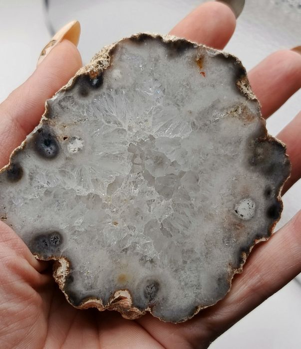 Piękna buła chalcedonowo kwarcowa Argentyna