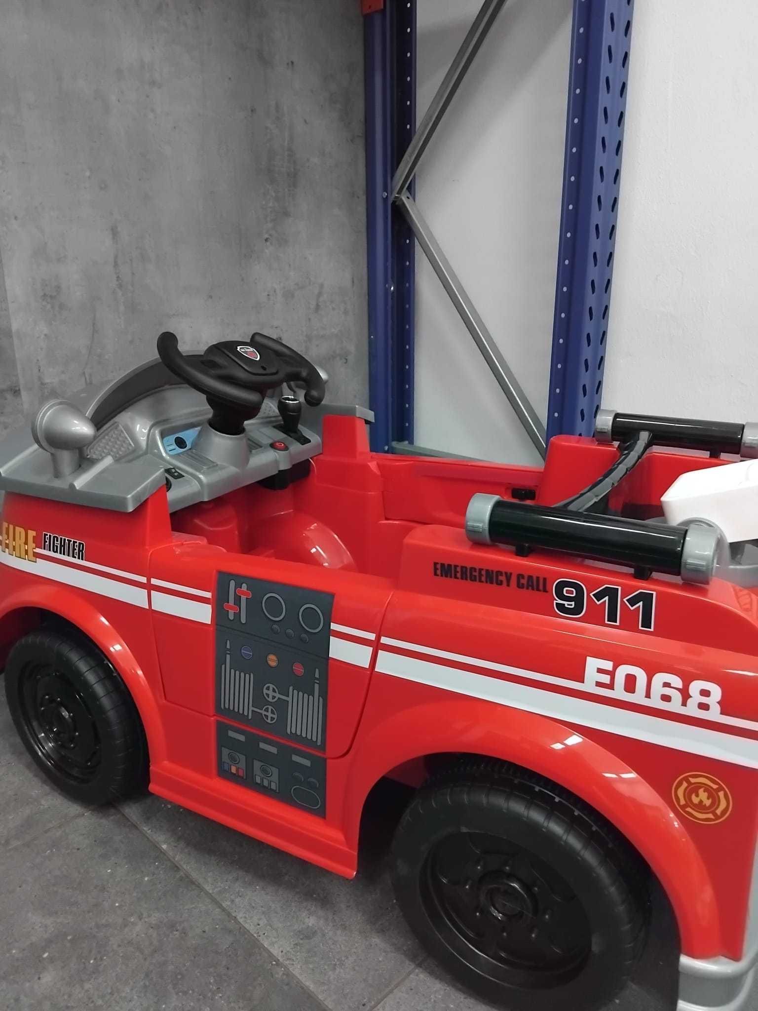 Autko akumulator PSI PATROL Straż Pożarna Elektryczny Dla Dziecka