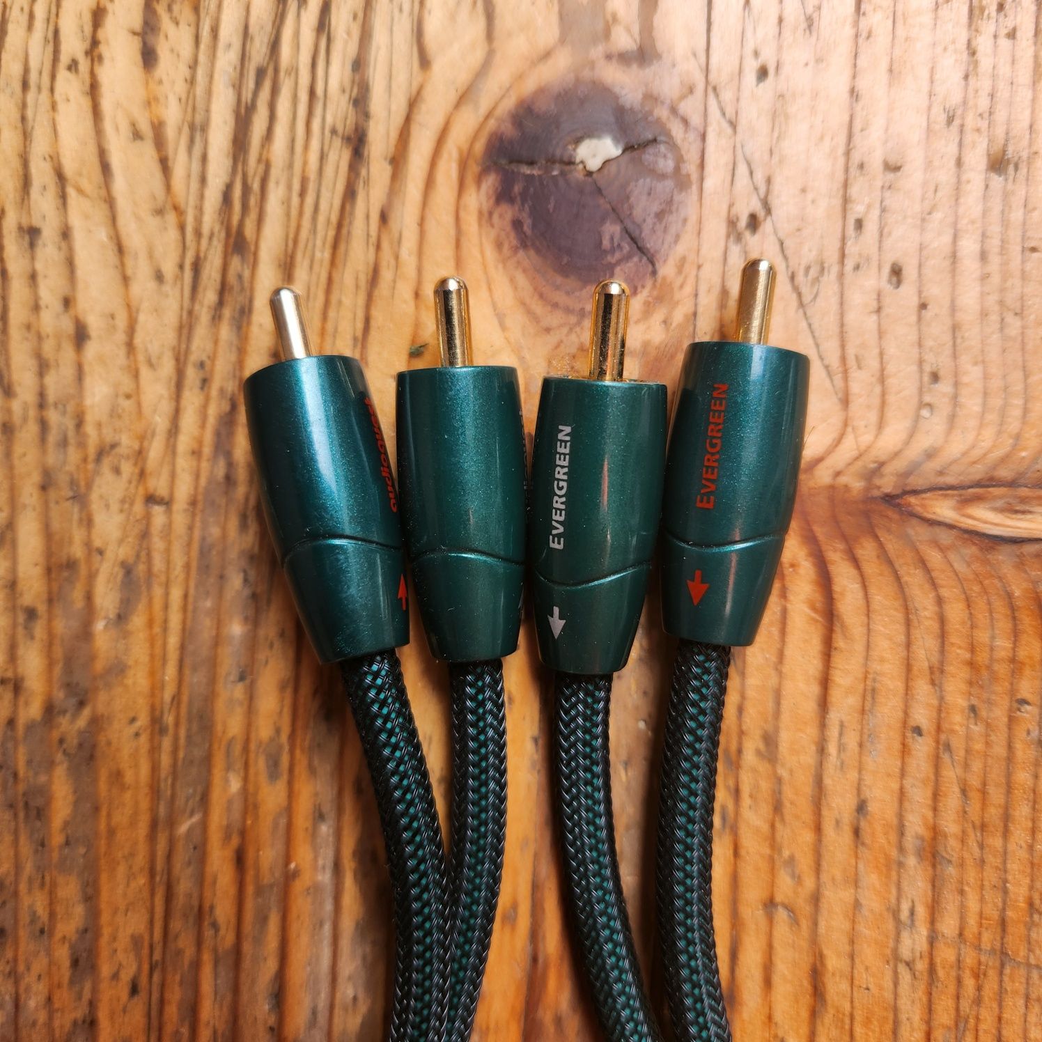 Kabel audio Audioqest green line,Uszkodzony!