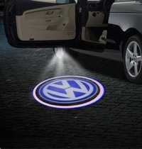 Беспроводная подсветка для двери с логотипом вашего авто
