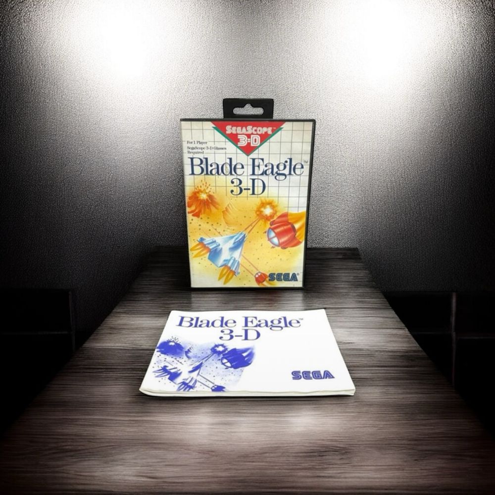 Sega Master System Blade Eagle 3 D Game