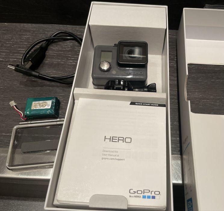 Camara Go Pro com caixa de protecao ( Nao Liga )