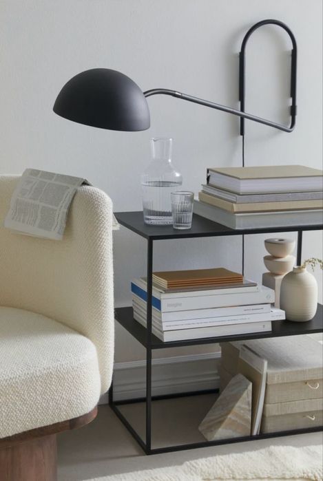 Candeeiro de parede metálico H&M Home