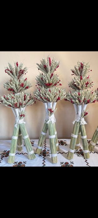 Різдвяні дідухи, снопи