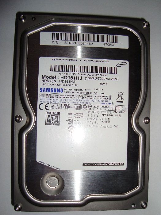 HDD IDE и SATA б/у небольшого обьёма