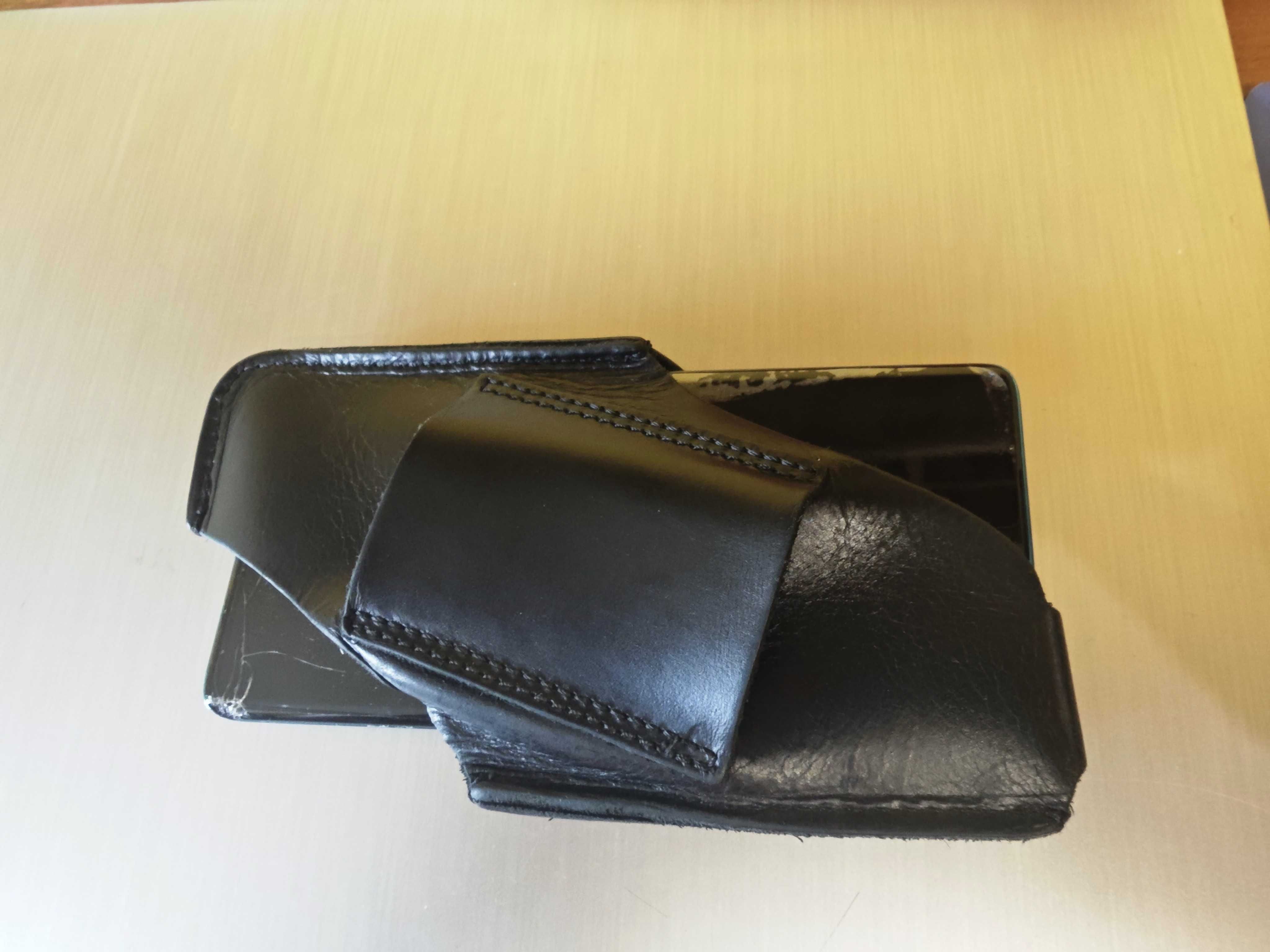 skórzana kabura smartfon telefon do paska HIT etui