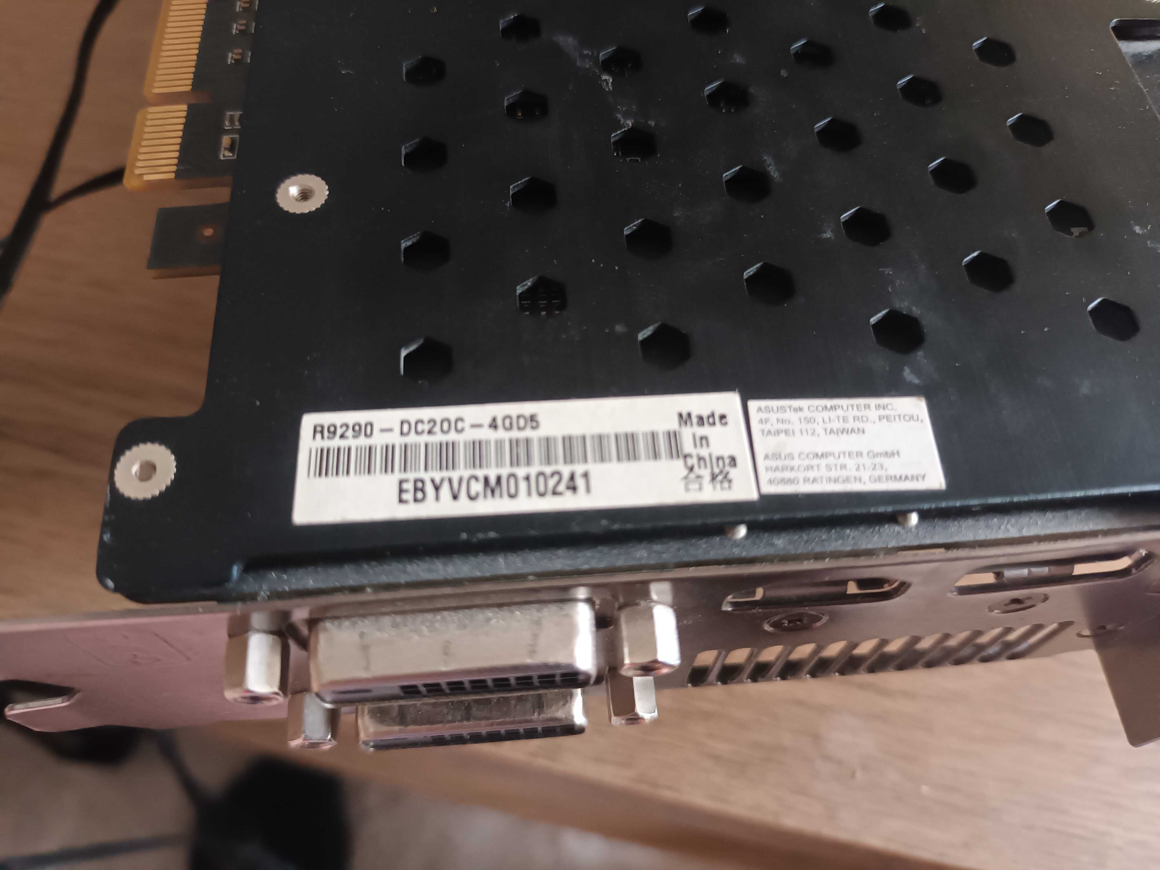 Karta graficzna radeon r9 290 4gb ddr 5 używana