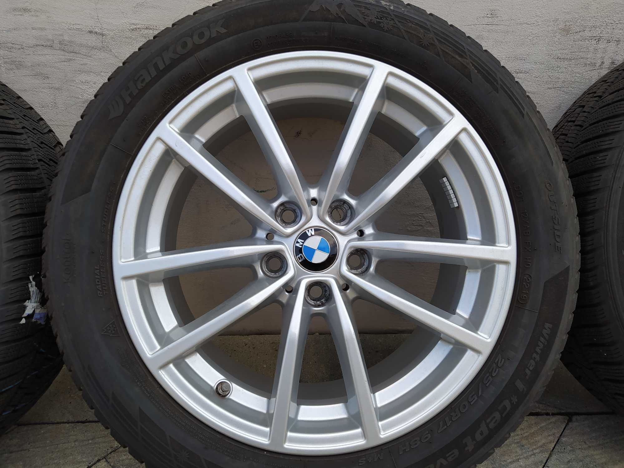 Koła alu 17 BMW G20 G21 5x112, 225/50R17 Hankook, 2019 rok