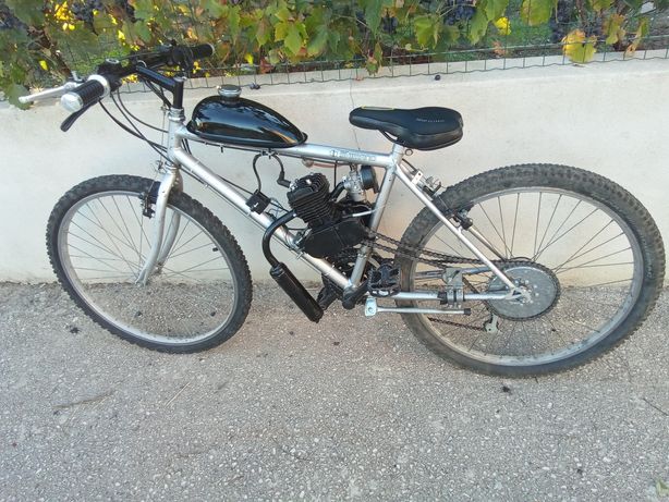 Bicicleta motorizada 80cc em excelente estado bike moto gasolina