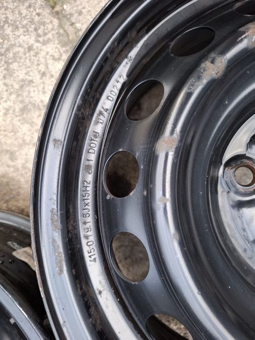 Felgi stalowe z czujnikami 15 Toyota