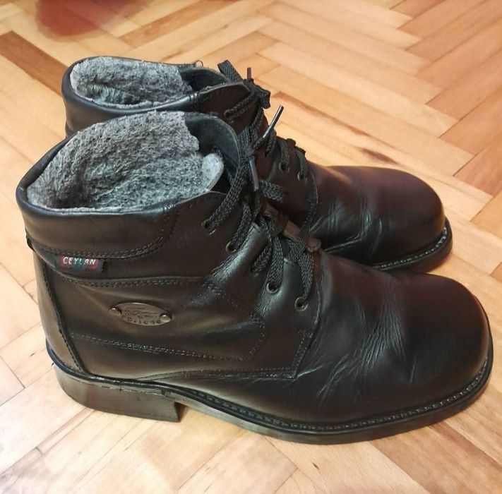 Чоловічі шкіряні черевики