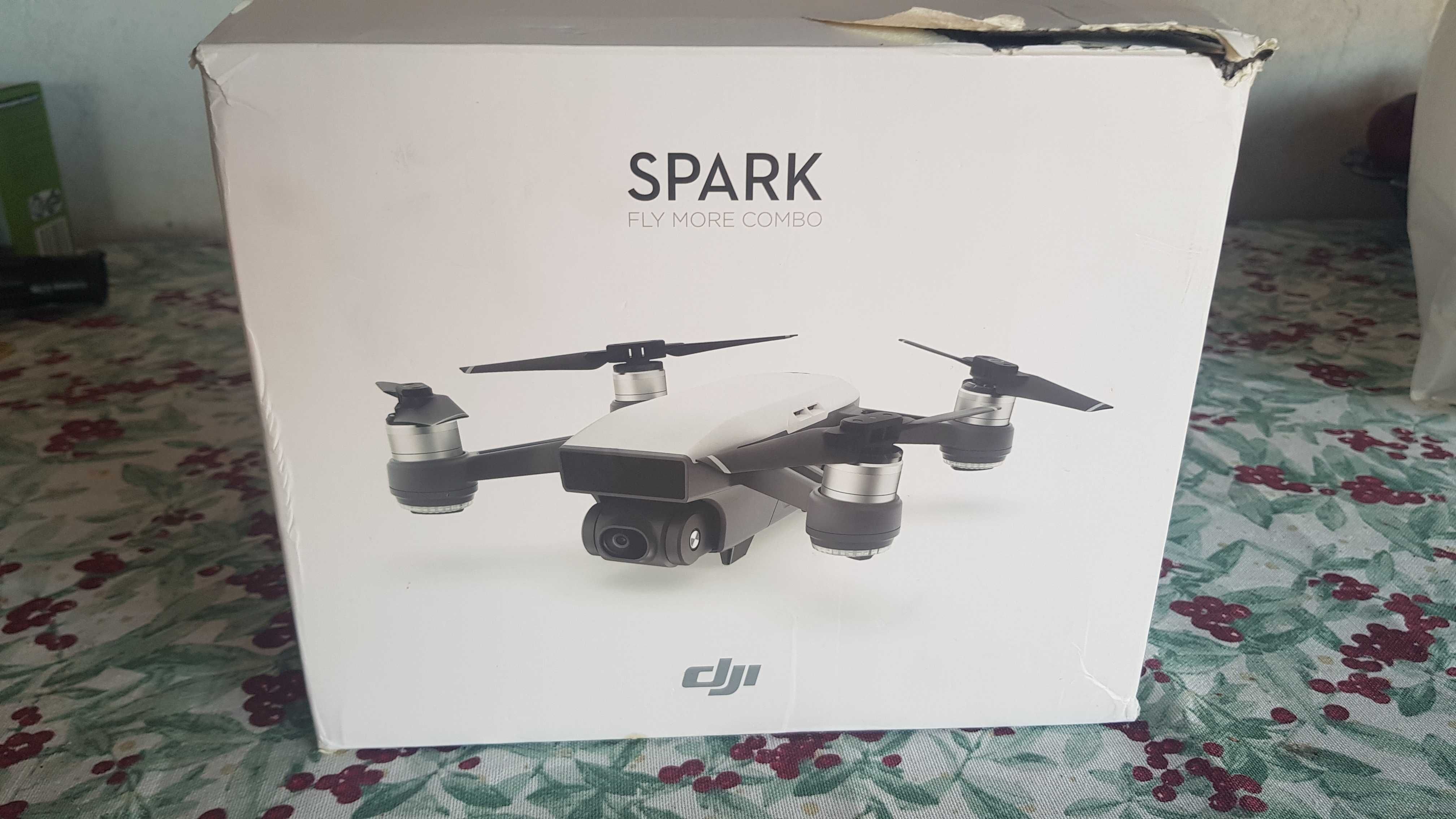 Drone DJI Spark com extras como novo