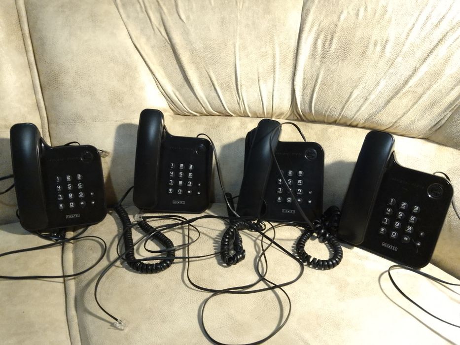 ALCATEL стаціонарний телефон  Б/У , хороший стан офіс, дім