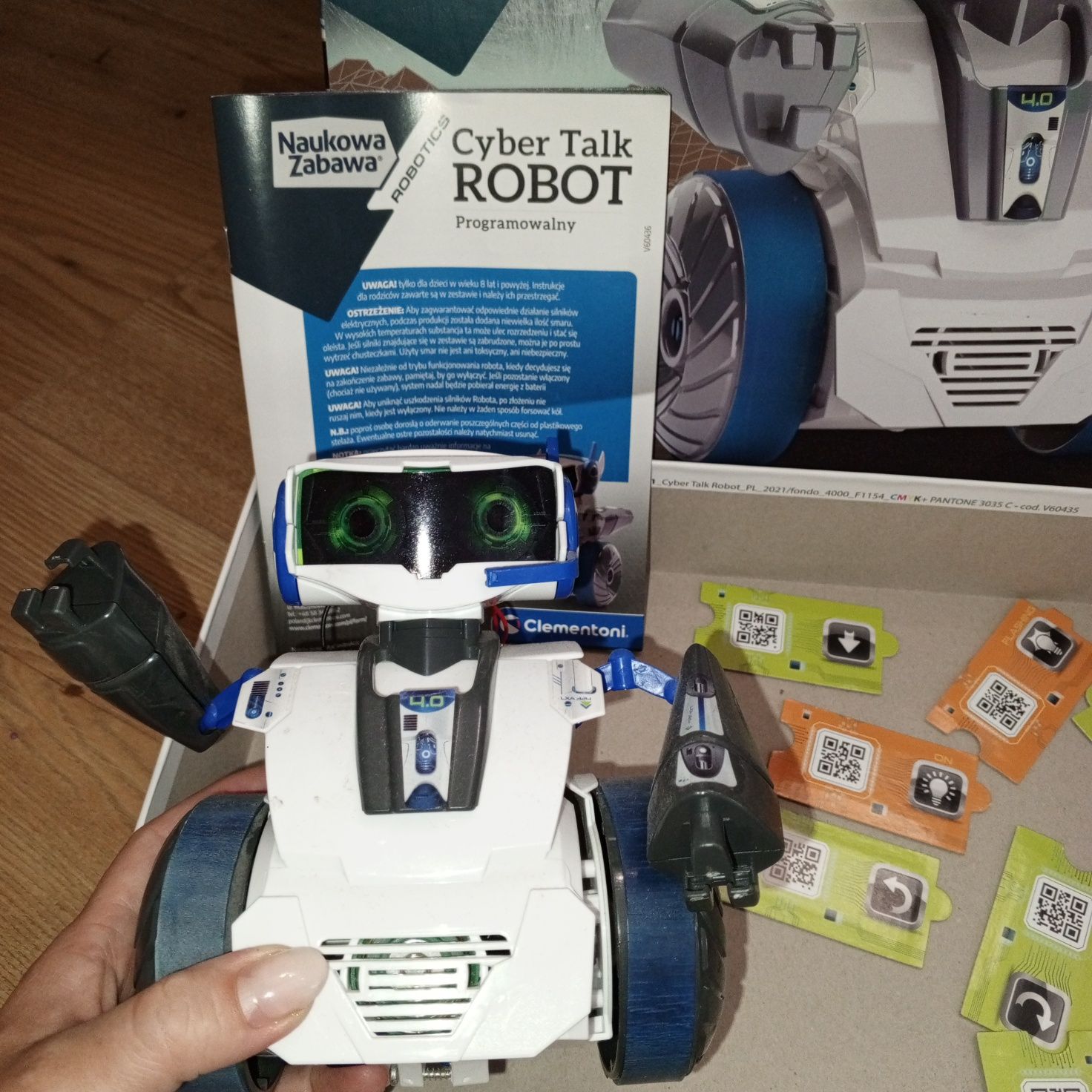 Gra edukacyjna Cyber Talk Robot