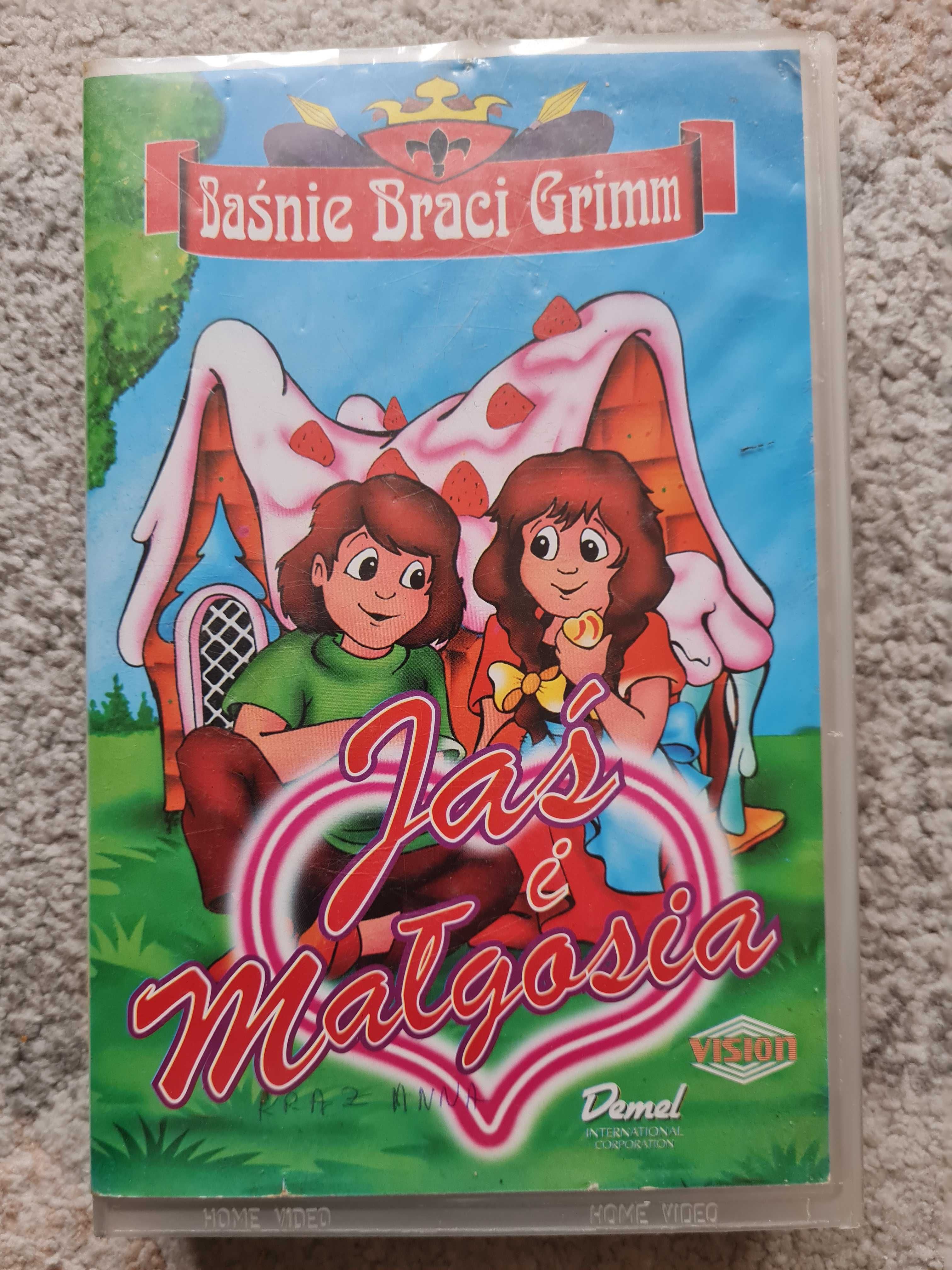 Baśnie braci Grimm kaseta VHS