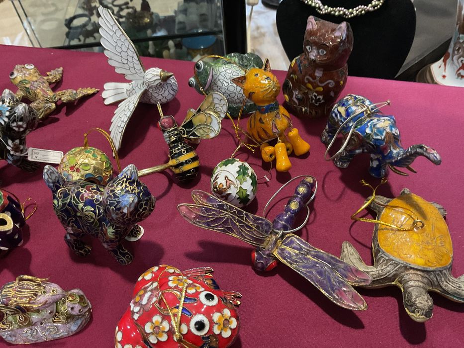 Figuras Natal decoração cloisonne ,,preço unidade 22