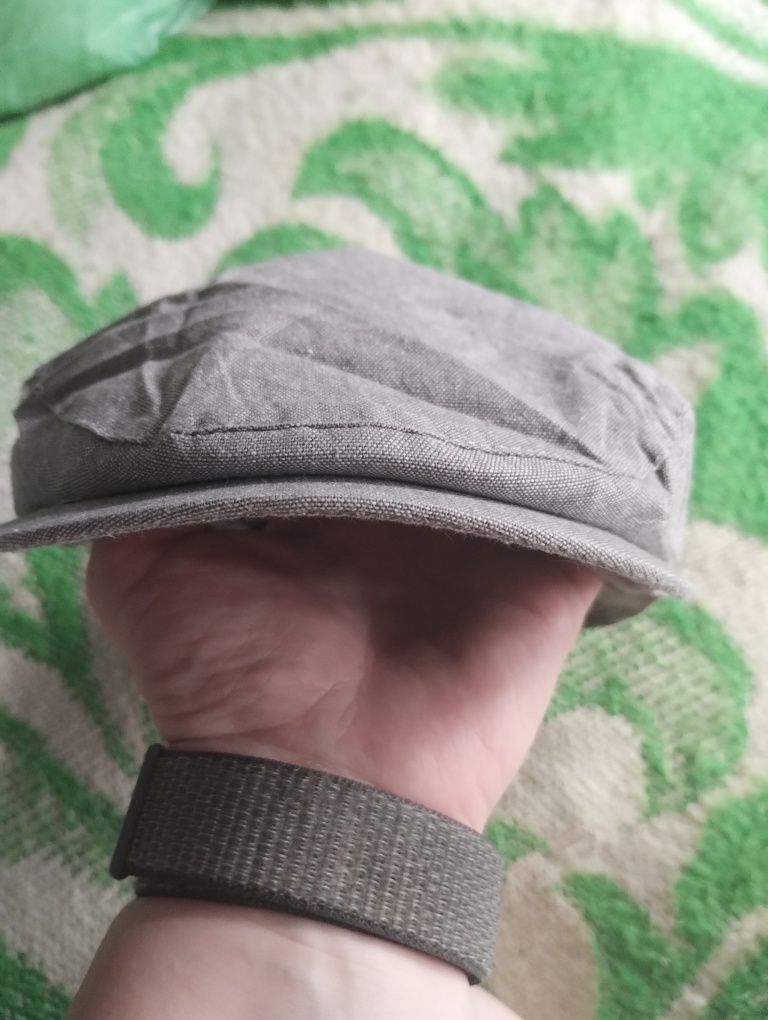 Szara czapeczka wiek 6-12m