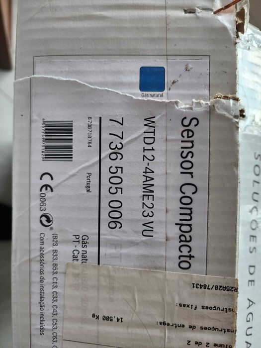 Esquentador G.Natural VULCANO WTD12-4AME23 VU