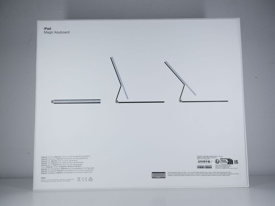 Apple Magic Keyboard  iPad Pro 12.9" (3-6 gen )  iPad Air 13" нова
