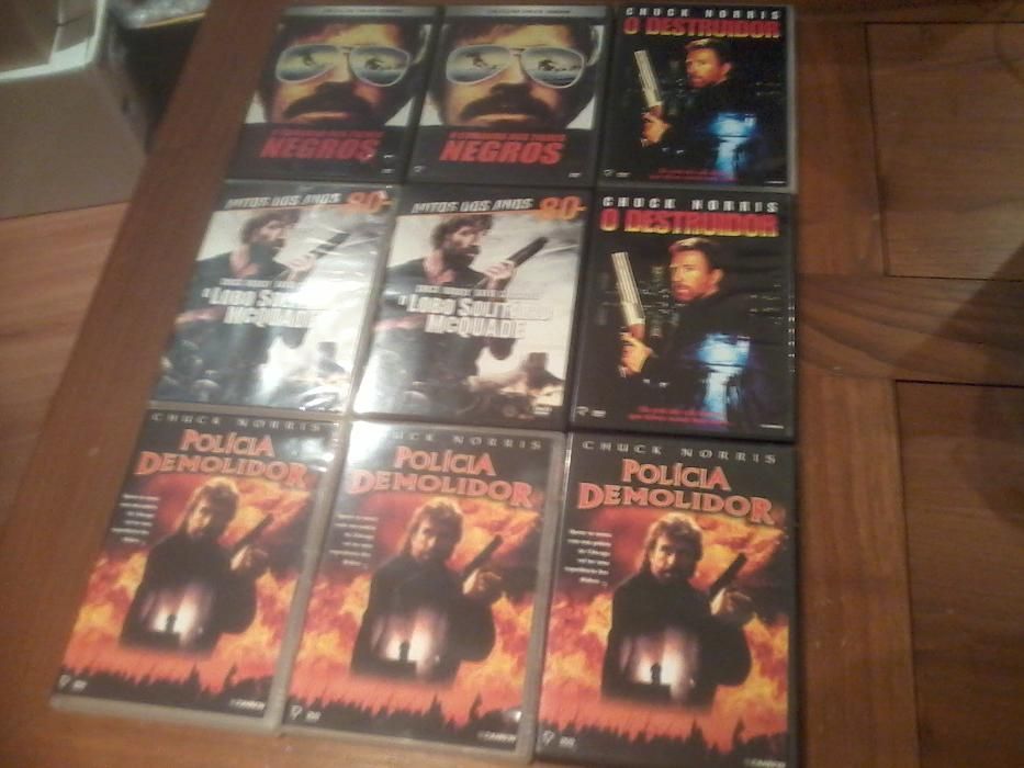 DVD - Diversos Chuck Norris e Dolph Lundgreen