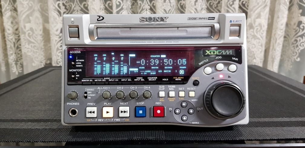 Sony PDW-1500 Professional disc recorder