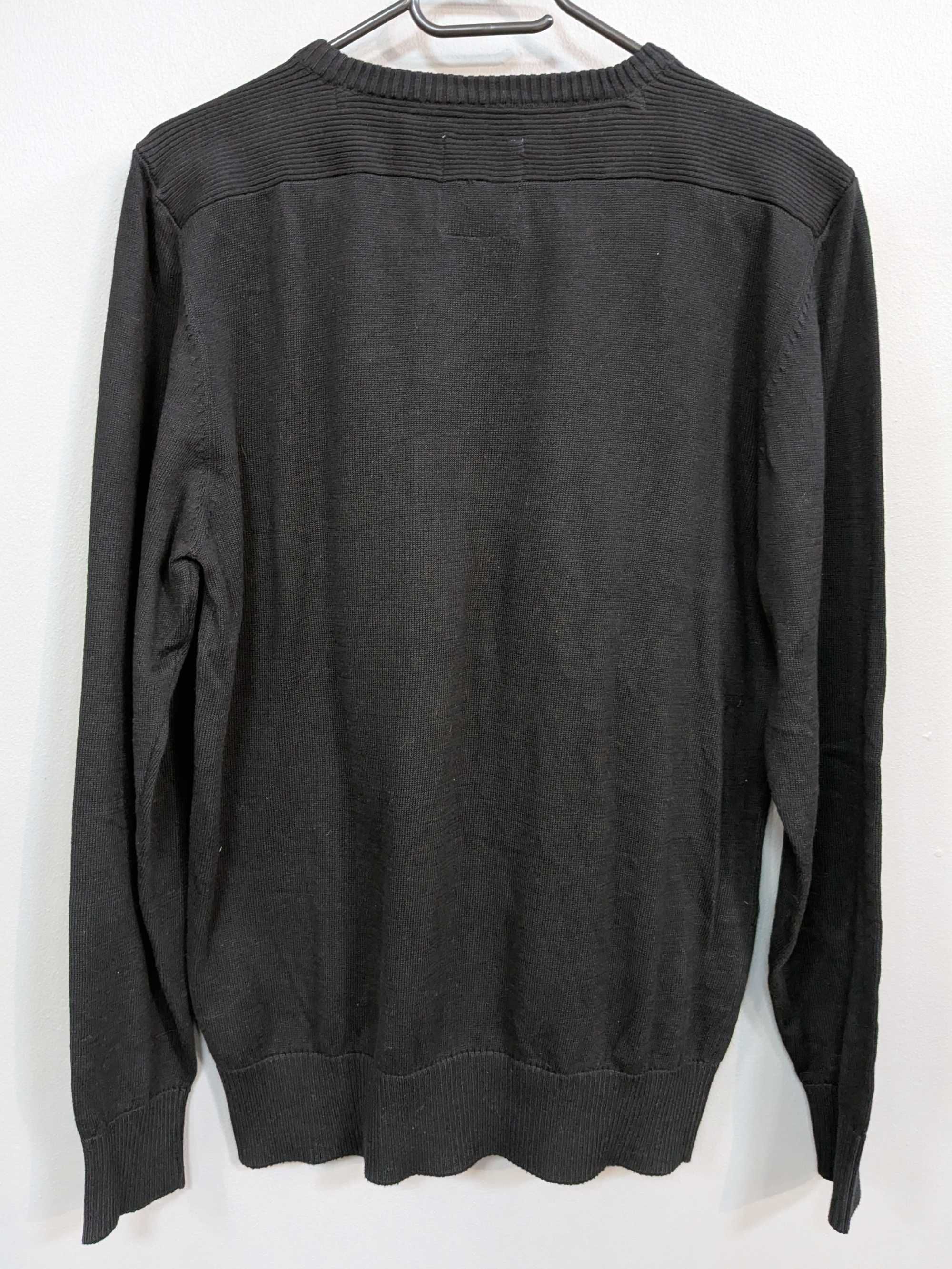 Sweter Angelo Litrico czarny bawełna rozm. M