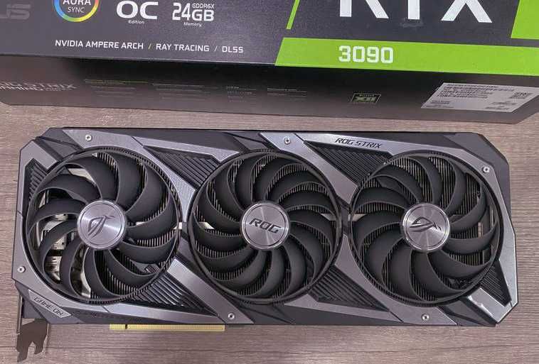 Placa Gráfica ASUS ROG STRIX RTX 3090 O24G Gaming