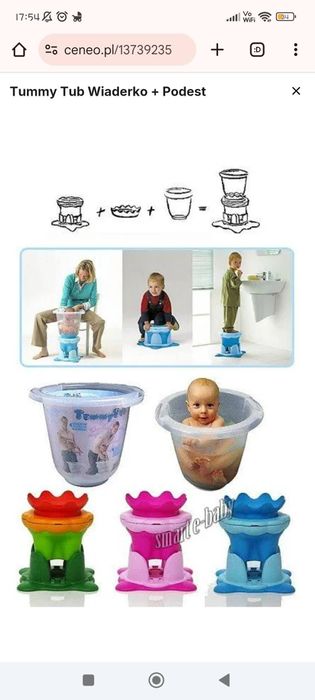 Wiaderko Tummy Tub