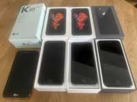 Iphone 8, iphone 6s 2szt. Lg K10 dual sim