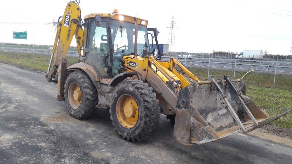 Koparka,Koparko-Ładowarka JCB4CX Wrocław Siechnice Żórawina Zerniki wr