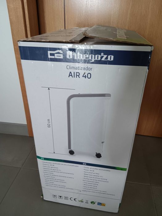 Climatizador e purificador ar