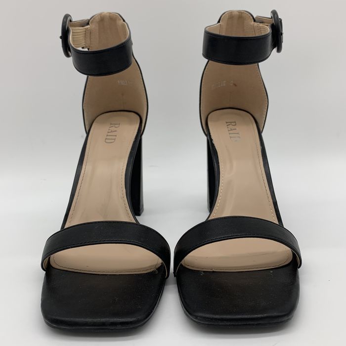 Buty damskie sandały czarne na klocku paski Raid Hallie rozmiar 41